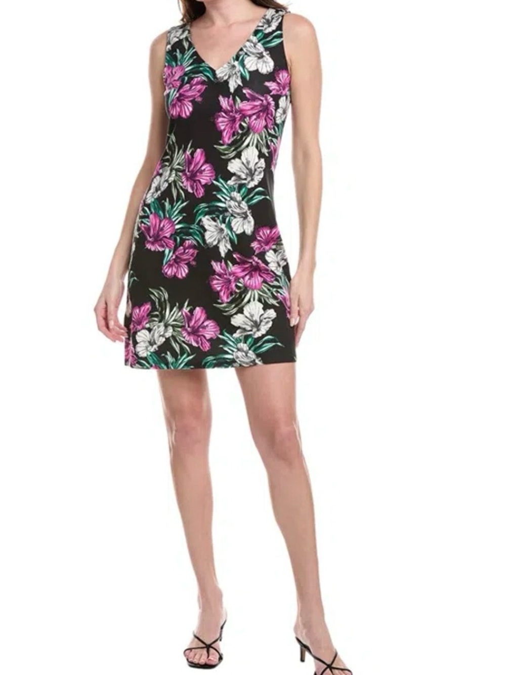 NWT Tommy Bahama
Darcy Villa Garden V-Neck Mini Dress Black Size XXS - Picture 2 of 6